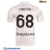 Fotballdrakt Herre SSC Napoli Stanislav Lobotka #68 Bortedrakt 2025-26 Kortermet